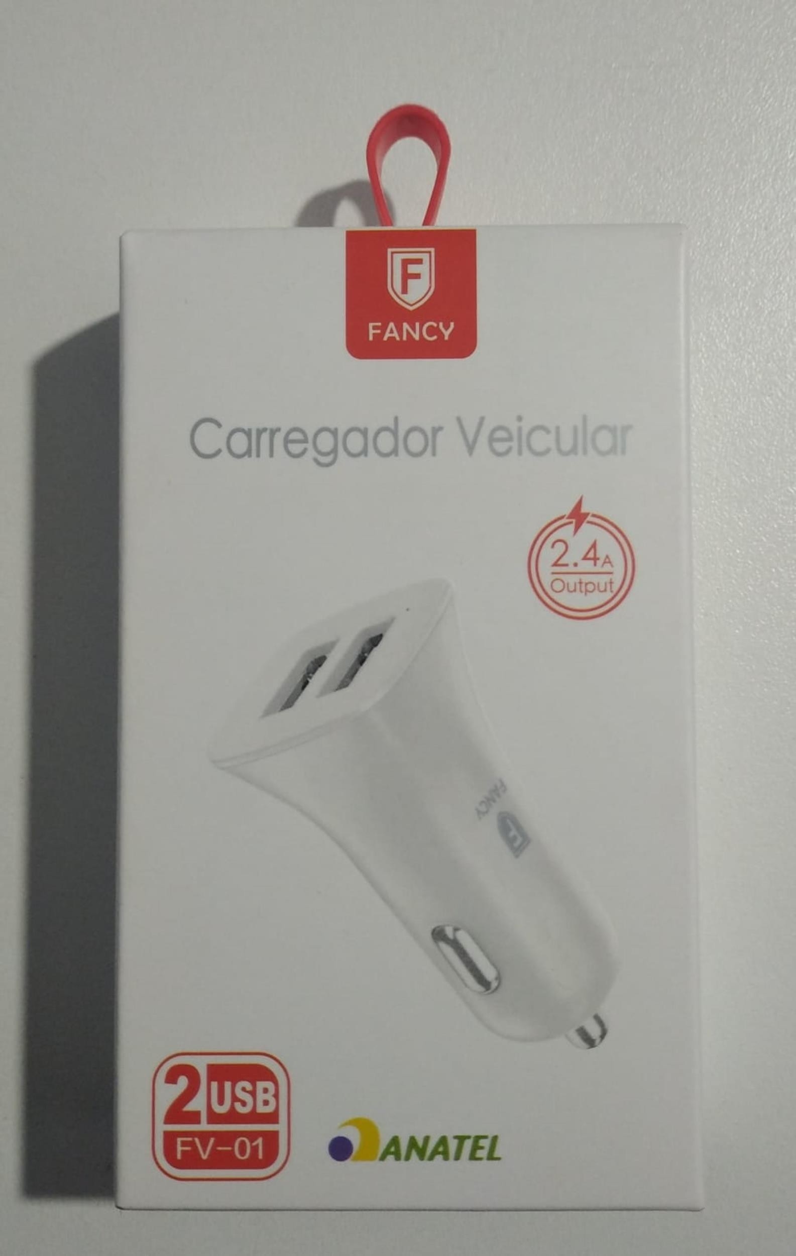 Santa Rosa Paper | CARREGADOR VEICULAR 2.4A C/2 USB FV-01