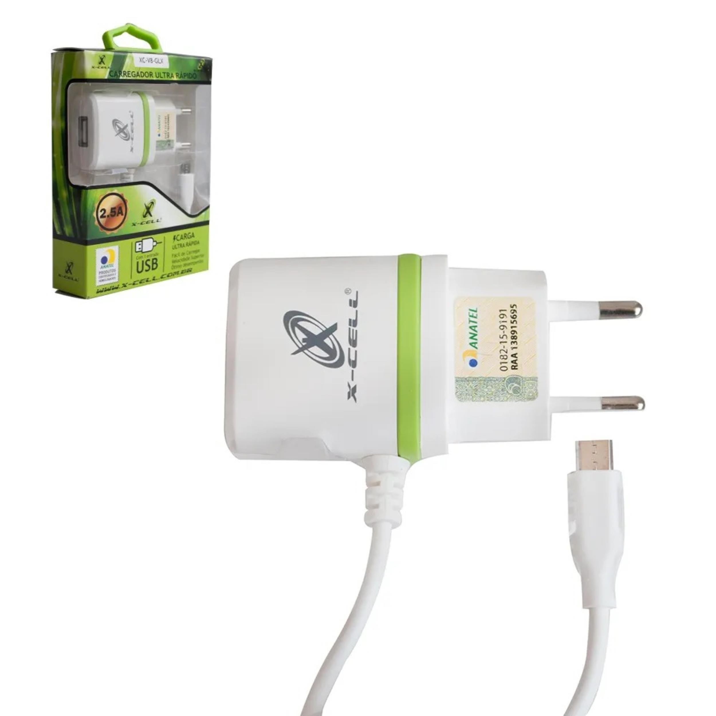 Santa Rosa Paper | CARREGADOR PARA V8 COM 1 PORTA USB 1M 2.8A