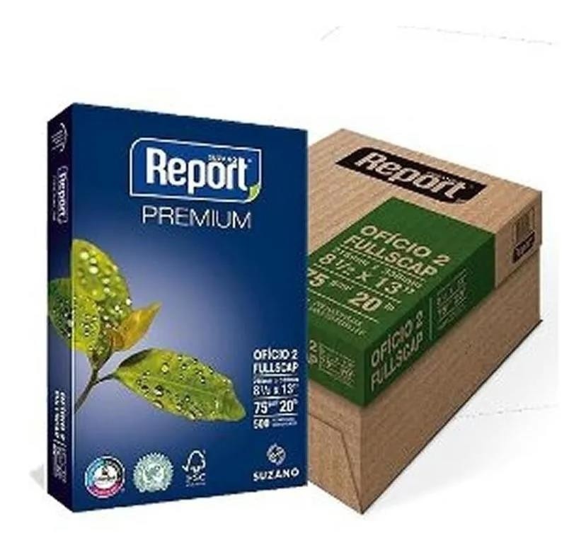 Santa Rosa Paper | Caixa de Papel - Ofício 2 - Suzano Report Premium